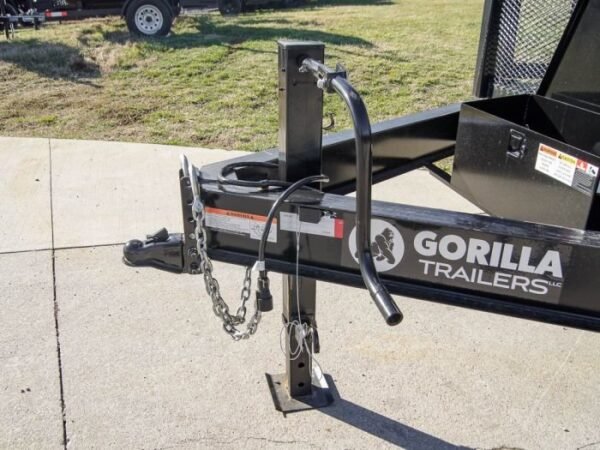 7×20 Hybrid Utility Dump Trailer 2ft Sides with Box (2) 7K Axles - Image 14