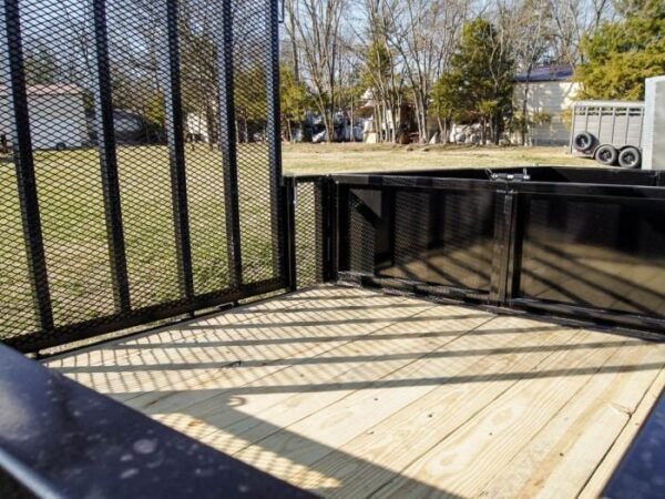 7×20 Hybrid Utility Dump Trailer 2ft Sides with Box (2) 7K Axles - Image 15