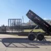 7×20 Hybrid Utility Dump Trailer 2ft Sides with Box (2) 7K Axles - Image 2