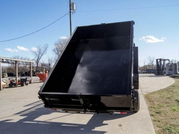 7×20 Hybrid Utility Dump Trailer 2ft Sides with Box (2) 7K Axles - Image 24
