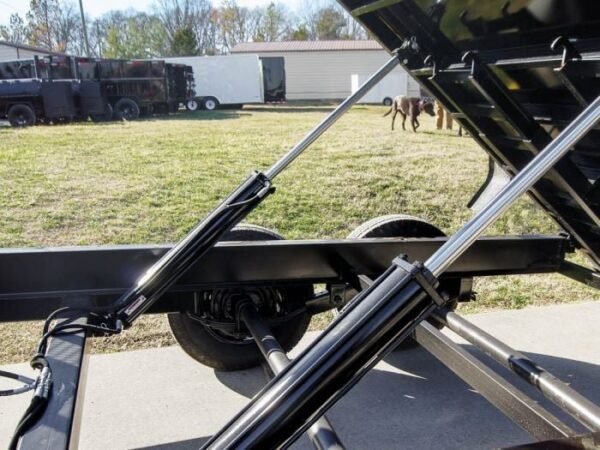 7×20 Hybrid Utility Dump Trailer 2ft Sides with Box (2) 7K Axles - Image 25
