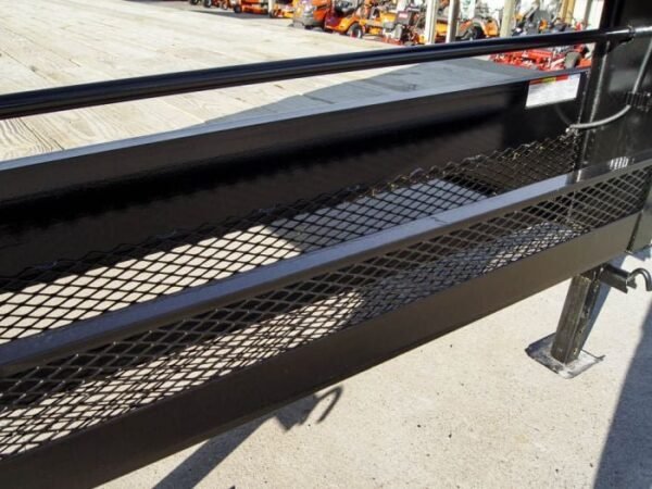 8.5×30 IBeam Gooseneck Deckover Trailer (2) 7K Axles Stand-Up Ramps - Image 14