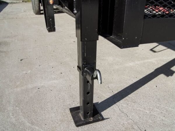 8.5×30 IBeam Gooseneck Deckover Trailer (2) 7K Axles Stand-Up Ramps - Image 15