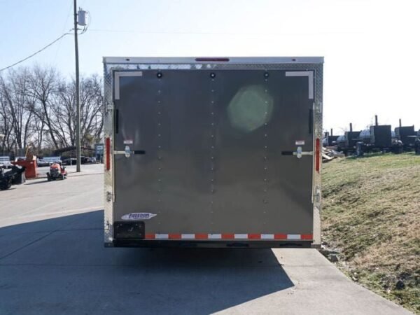 Enclosed Trailer 8.5×24 Tandem Axle Charcoal Gray – Motorcycle Car Hauler Storage - Image 6