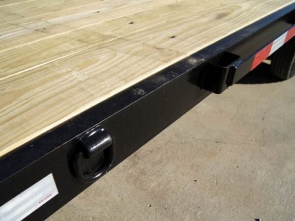 8.5×30 IBeam Gooseneck Straight Deckover Trailer (2) 7K Axles Slide Ramps - Image 8