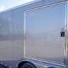8.5×20 Silver V-Nose Slant Top Enclosed Trailer (2) 5200lb Axles - Image 12