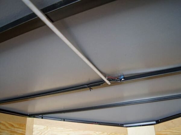 8.5×20 Silver V-Nose Slant Top Enclosed Trailer (2) 5200lb Axles - Image 19