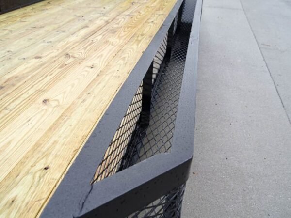 7×20 Dovetail Utility Trailer with Side Baskets (2) 3,500lb Axles - Image 12