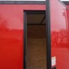 6×12 Enclosed Trailer Red V-Nose Blackout Package 3,500lb Axle Storage - Image 13