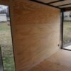 6×12 Enclosed Trailer Red V-Nose Blackout Package 3,500lb Axle Storage - Image 23