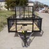 5×8 Straight Deck Utility Trailer with 2ft Side Rails 3500lb Axle - Image 2