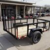 5×8 Straight Deck Utility Trailer with 2ft Side Rails 3500lb Axle - Image 6