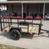 5×8 Straight Deck Utility Trailer with 2ft Side Rails 3500lb Axle - Image 7