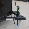 7×14 Enclosed Trailer Red V-Nose Blackout Package 3,500lb Axle Storage - Image 12