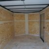7×14 Enclosed Trailer Red V-Nose Blackout Package 3,500lb Axle Storage - Image 16