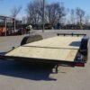 7×18 Wood Deck Car Hauler (2) 3500lb Axle w/ Brake and Ramps - Image 7