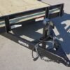 7×18 Wood Deck Car Hauler (2) 3500lb Axle w/ Brake and Ramps - Image 13
