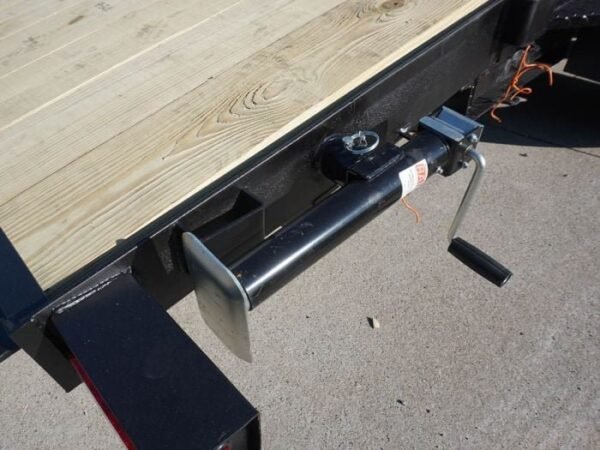 7×18 Wood Deck Car Hauler (2) 3500lb Axle w/ Brake and Ramps - Image 15