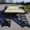 7×18 Wood Deck Car Hauler (2) 3500lb Axle w/ Brake and Ramps - Image 11