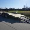 7×18 Wood Deck Car Hauler (2) 3500lb Axle w/ Brake and Ramps - Image 12