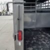 24ft Charcoal Gooseneck Livestock Trailer with Padded Floors (2) 7K Axles - Image 10