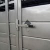 24ft Charcoal Gooseneck Livestock Trailer with Padded Floors (2) 7K Axles - Image 13