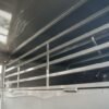 24ft Charcoal Gooseneck Livestock Trailer with Padded Floors (2) 7K Axles - Image 17