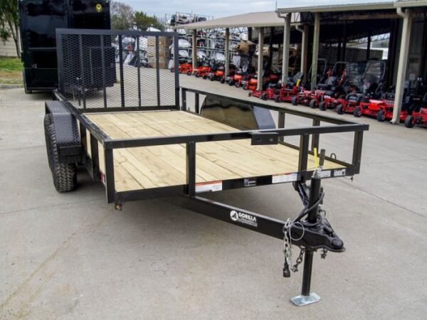 6.4×14 Straight Deck Tube Top Off Road Utility Trailer (2) 3,500lb Axles - Image 10