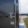 7×12 Enclosed Charcoal Trailer with Silver ATP 3500lb Axle Storage - Image 11