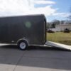7×12 Enclosed Charcoal Trailer with Silver ATP 3500lb Axle Storage - Image 14