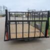 6.4×12 Dovetail Utility Trailer with 4ft Mesh Sides 3,500lb Axle - Image 5