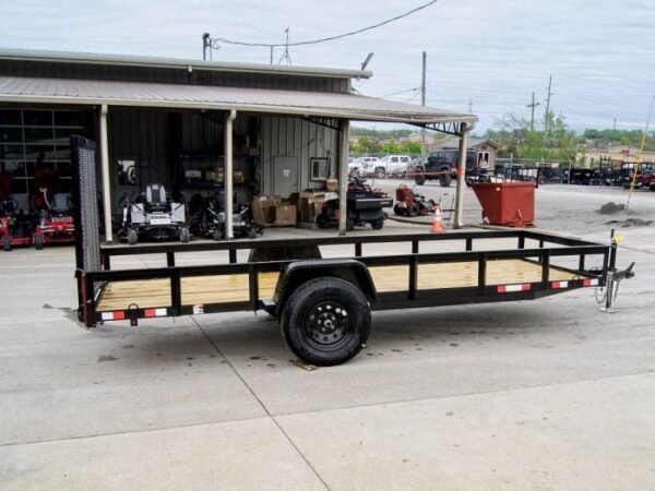 5×14 Straight Deck Utility Trailer Tall Gate 3,500lb Axle - Image 6