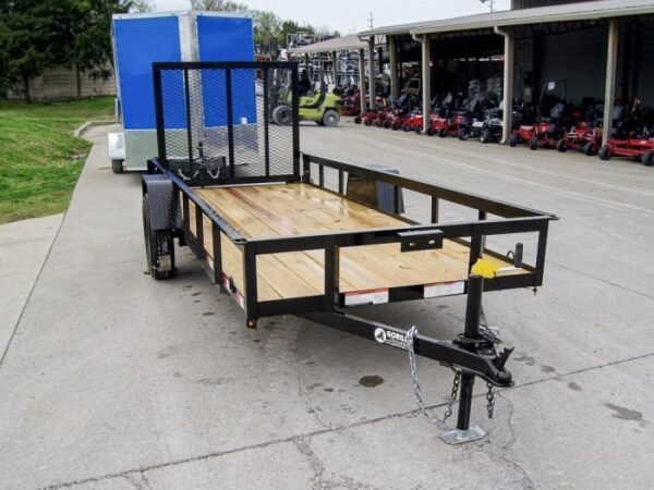 5×14 Straight Deck Utility Trailer Tall Gate 3,500lb Axle - Image 8