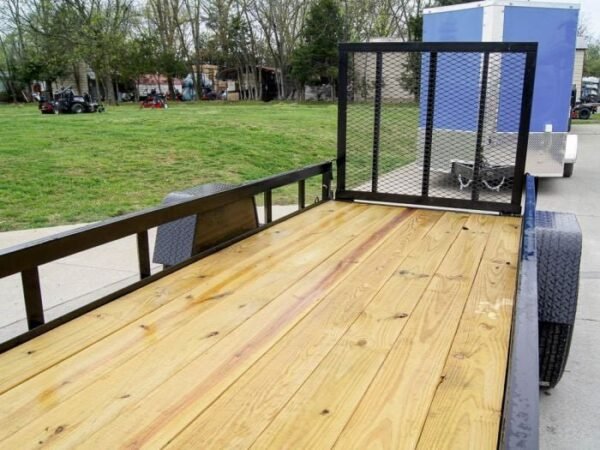 5×14 Straight Deck Utility Trailer Tall Gate 3,500lb Axle - Image 11