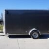Enclosed Trailer 6’x12′ Charcoal- V-Nose 3,500 lb. Axle Storage - Image 4