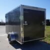 Enclosed Trailer 6’x12′ Charcoal- V-Nose 3,500 lb. Axle Storage - Image 6