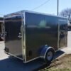 Enclosed Trailer 6’x12′ Charcoal- V-Nose 3,500 lb. Axle Storage - Image 8