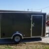 Enclosed Trailer 6’x12′ Charcoal- V-Nose 3,500 lb. Axle Storage - Image 9