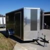 Enclosed Trailer 6’x12′ Charcoal- V-Nose 3,500 lb. Axle Storage - Image 11