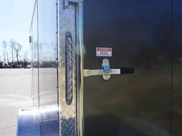 Enclosed Trailer 6’x12′ Charcoal- V-Nose 3,500 lb. Axle Storage - Image 14