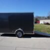 Enclosed Trailer 6’x12′ Charcoal- V-Nose 3,500 lb. Axle Storage - Image 19