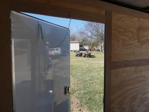 Enclosed Trailer 6’x12′ Charcoal- V-Nose 3,500 lb. Axle Storage - Image 25