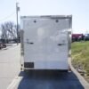 Enclosed Trailer 6’x12′ White V-Nose 3,500 lb. Axle Polycore Side Storage - Image 5