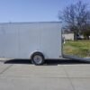 Enclosed Trailer 6’x12′ White V-Nose 3,500 lb. Axle Polycore Side Storage - Image 13