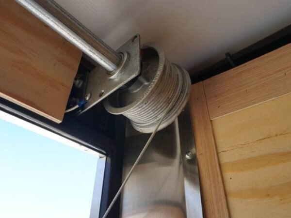 Enclosed Trailer 6’x12′ White V-Nose 3,500 lb. Axle Polycore Side Storage - Image 15