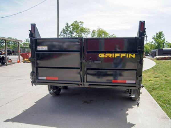 7×14 Telescopic Dump Trailer with 3ft Sides (2) 7K Axles - Image 5