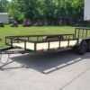 6.4×18 Dovetail Utility Trailer (2) 3,500lb Axles - Image 3