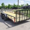 6.4×18 Dovetail Utility Trailer (2) 3,500lb Axles - Image 5