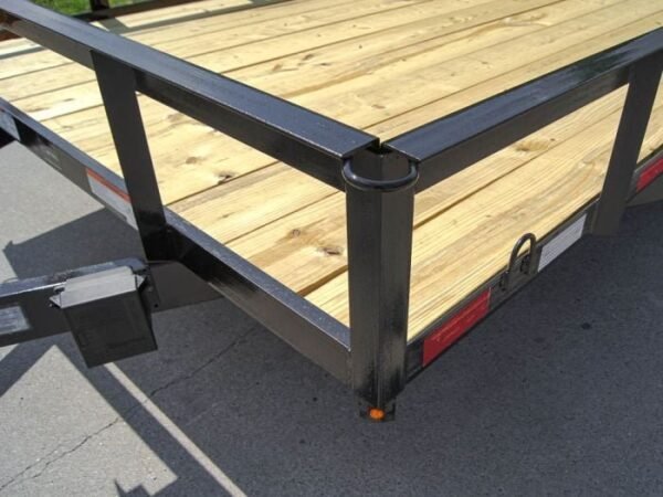 6.4×18 Dovetail Utility Trailer (2) 3,500lb Axles - Image 10