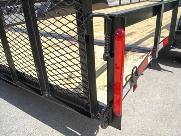 6.4×18 Dovetail Utility Trailer (2) 3,500lb Axles - Image 13